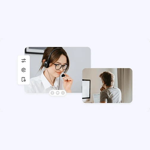 Employee training illustration
